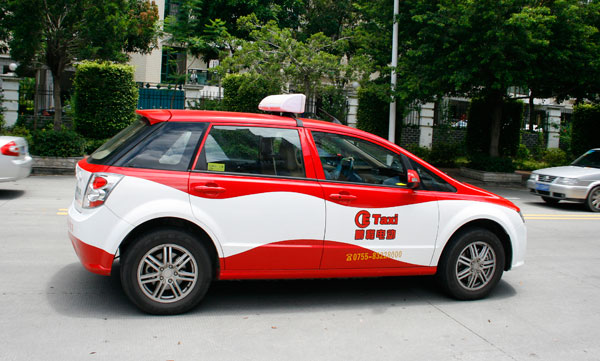 Red Taxi Shenzhen